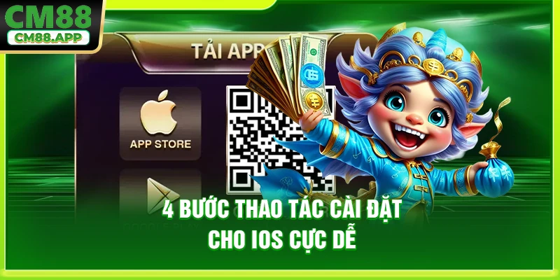 4 bước thao tác cài đặt cho iOS cực dễ
